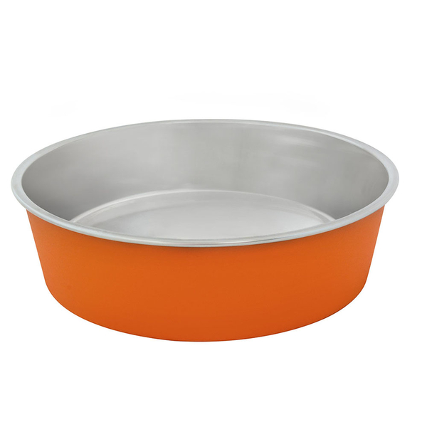 161211 Kedi-Köpek Kaymaz 1500ml Mat Turuncu Mama ve Su Kabı