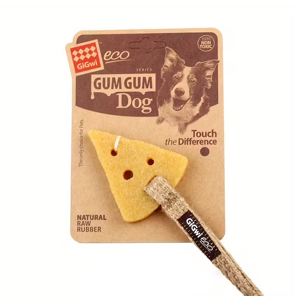 6041 Gum Gum Peynir Şekilli Köpek Oyuncağı