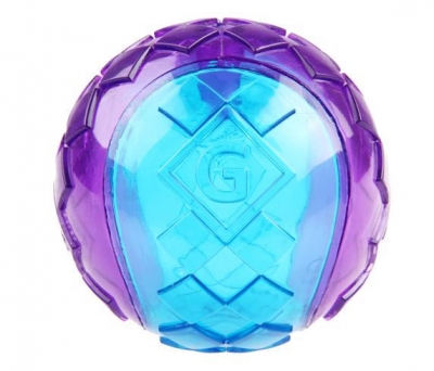 6297 Gigwi Ball Sert Top 6 cm Şeffaf Renkli