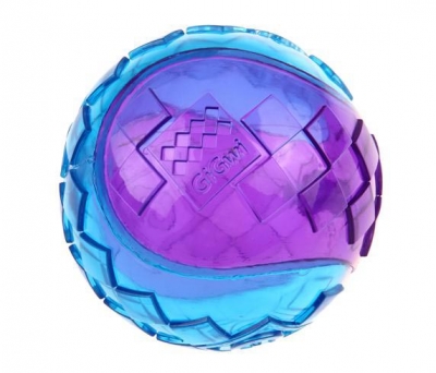 6297 Gigwi Ball Sert Top 6 cm Şeffaf Renkli