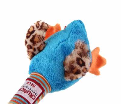 6626 Plush Friendz Ördek Mavi Oyuncak Kemik Sesli 