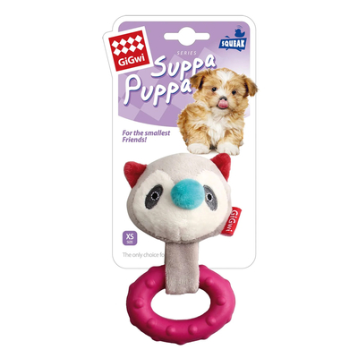 GiGwi - 8012 Suppa Puppa Sesli Rakun Diş Kaşıma 