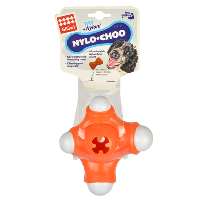 GiGwi - 8476 Plastik Diş Kaşıyıcı Turuncu