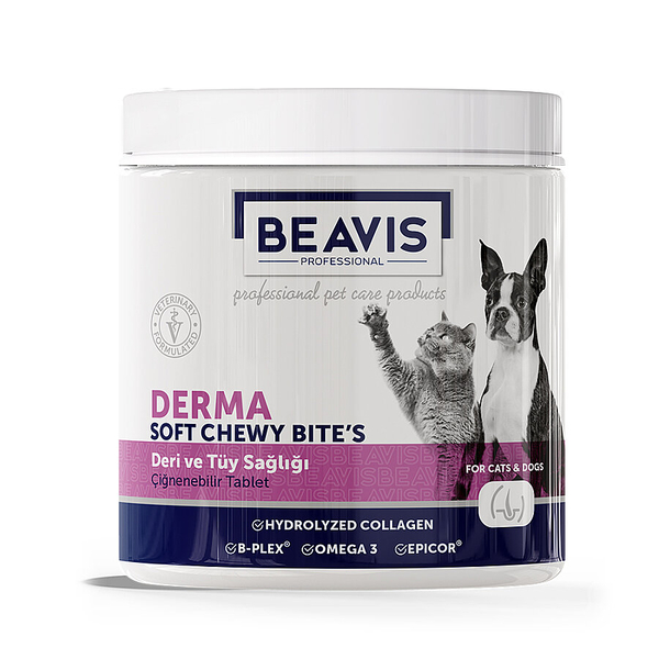 Beavis Derma Çiğnenebilir Tablet 105 gr - 3 Adet