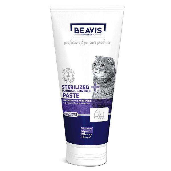 Beavis Kısırlaştırılmış Hairball Kedi Macunu 75 ml - 6 Adet