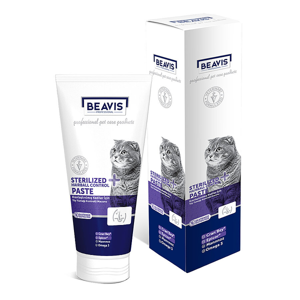 Beavis Kısırlaştırılmış Hairball Kedi Macunu 75 ml - 6 Adet