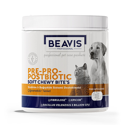 Beavis - Beavis Pre-Pro-Postbiyotik Çiğnenebilir Tablet 105 gr - 3 Adet