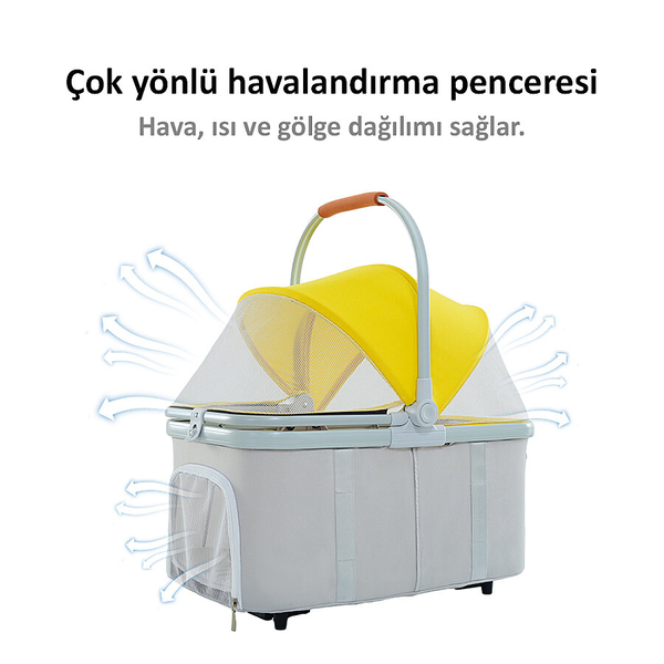 Bndc-105 Pet Arabası Açık Yeşil