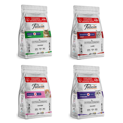 Felicia - Felicia 400g Mini Deneme Mama Seti 48 Ad. 