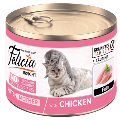Felicia - Felicia Anne ve Yavru Kedi Soft Konserve 200 g - 24 Adet