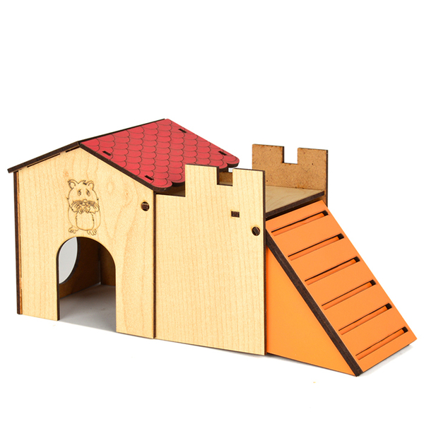 Flip Hamster Evi Tek Katlı