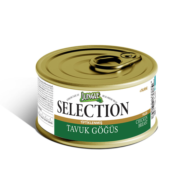 Jungle Selection 70 g Tavuklu Kedi Yaş Mama 12 Adet