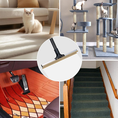 Kedi-Köpek Tüy Toplayıcı (İki Yüzü Bakır) - Thumbnail