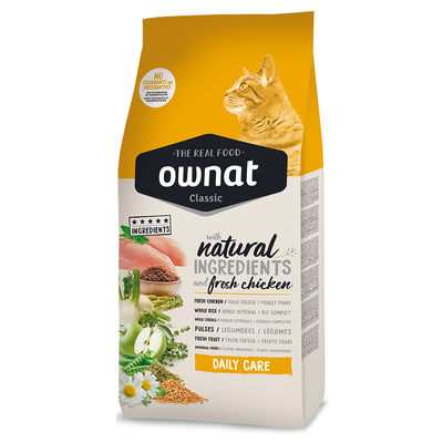 Ownat - Ownat 15 kg Daily Care Yetişkin Tavuklu Kedi Maması