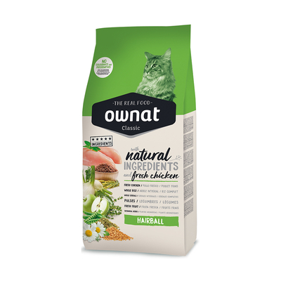 Ownat - Ownat 1,5 kg Hairball Yetişkin Tavuklu Kedi Maması