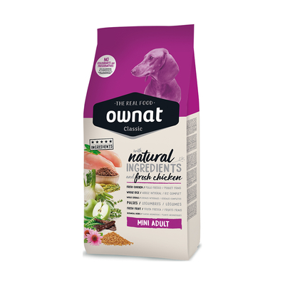 Ownat - Ownat 1,5 kg Tavuklu Classic Mini Adult Köpek Maması