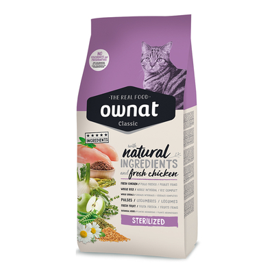 Ownat - Ownat 4 kg Sterilised Tavuklu Kedi Maması