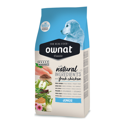 Ownat - Ownat 4 kg Tavuklu Classic Junior Köpek Maması